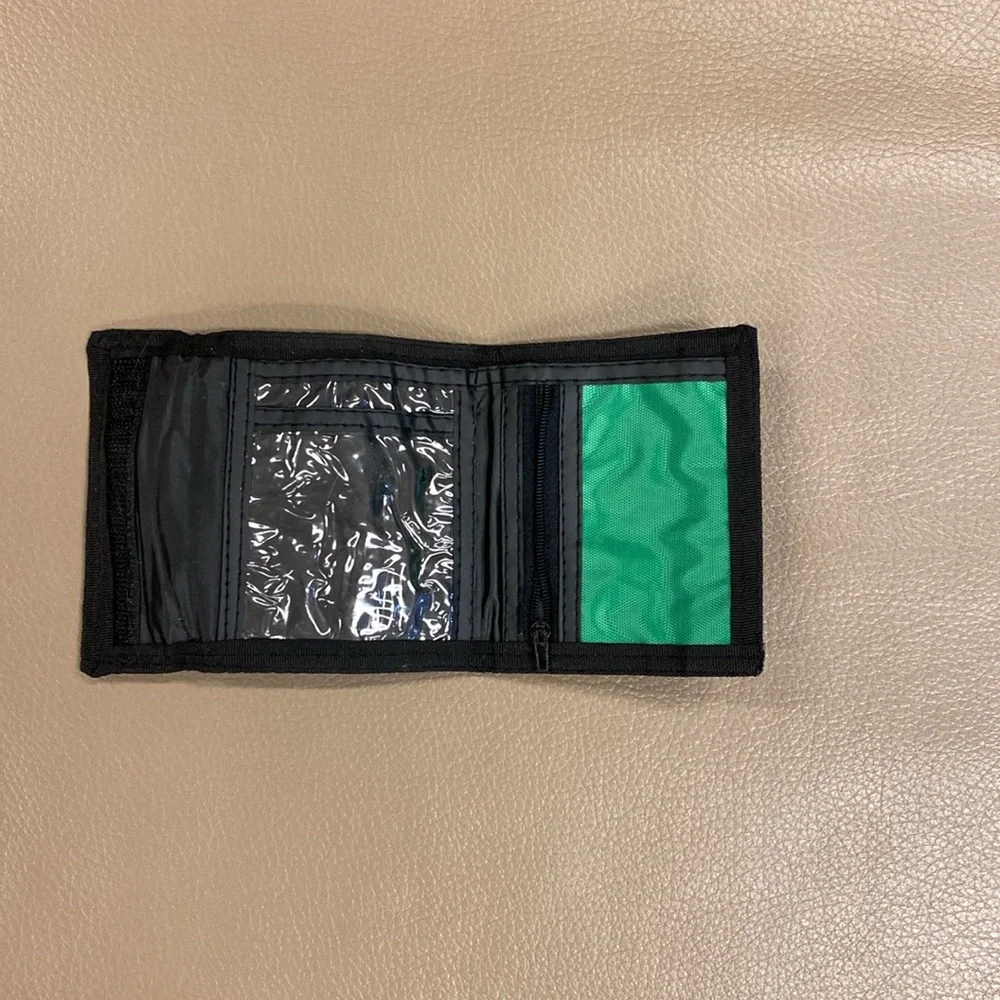 Football Pattern Wallet - 8 3/4” x 4 1/4”
